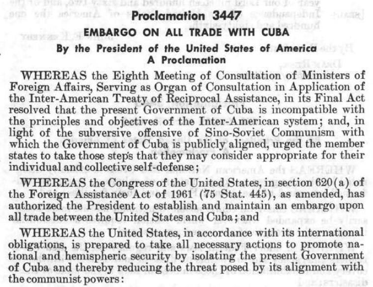¿en Que Consiste Realmente El Embargo Hacia Cuba Mexiconomicsemk 1485